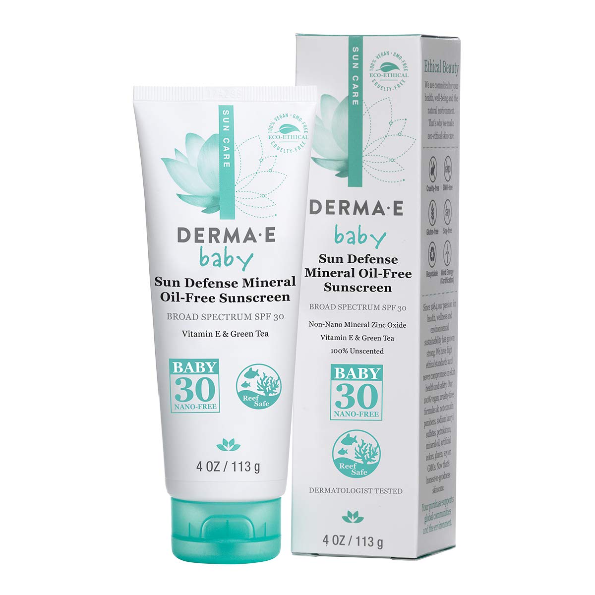 derma e antioxidant natural sunscreen
