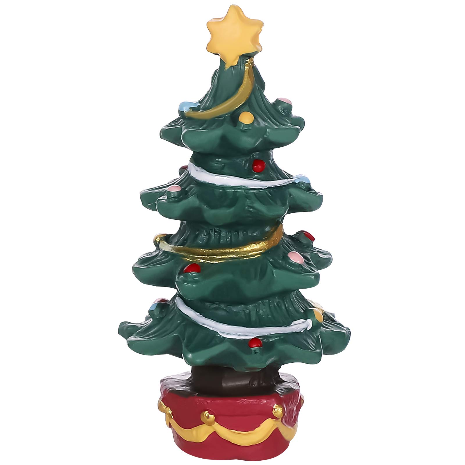 POPETPOP Resin Christmas Tree Aquarium Decoration Fish Tank Decoration Aquarium Accessories Fish Tank Supplies for Aquarium Fish Tank Betta Fish