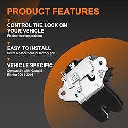 81230-3X010 Trunk Latch Lock Actuator for Hyundai