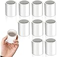 10Pcs White PVC Pipe Couplings, 1'' Slip Socket Fitting Adapter Connector, Straight Pressure Fittings, Sch40