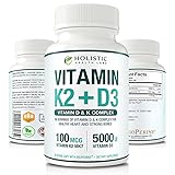 Max Absorption Vitamin K2 + D3 (5000IU) 90 Veggie
