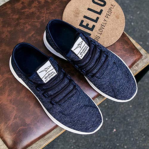 Srenket Mens Casual Athletic Sneakers Comfortable Running Shoes Light Tennis Zapatos Footwear for Men Walking Workout Blue47