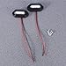 WINOMO 2Pcs Car LED License Plate Tag Light Convenience Courtesy Door Step Lamp