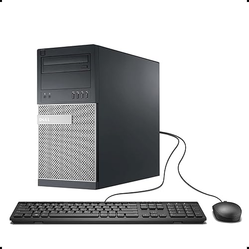 Dell Optiplex 7010 Tower Desktop Computer, Intel i7-3770 Upto