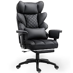 Dowinx Big and Tall Office Chair with Pocket Spring