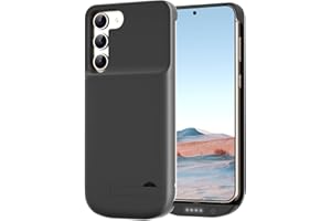 RUNSY [Upgraded] Battery Case for Samsung Galaxy S23+ / S23 Plus, 6000mAh Rechargeable Extended Battery Charging Charger Case