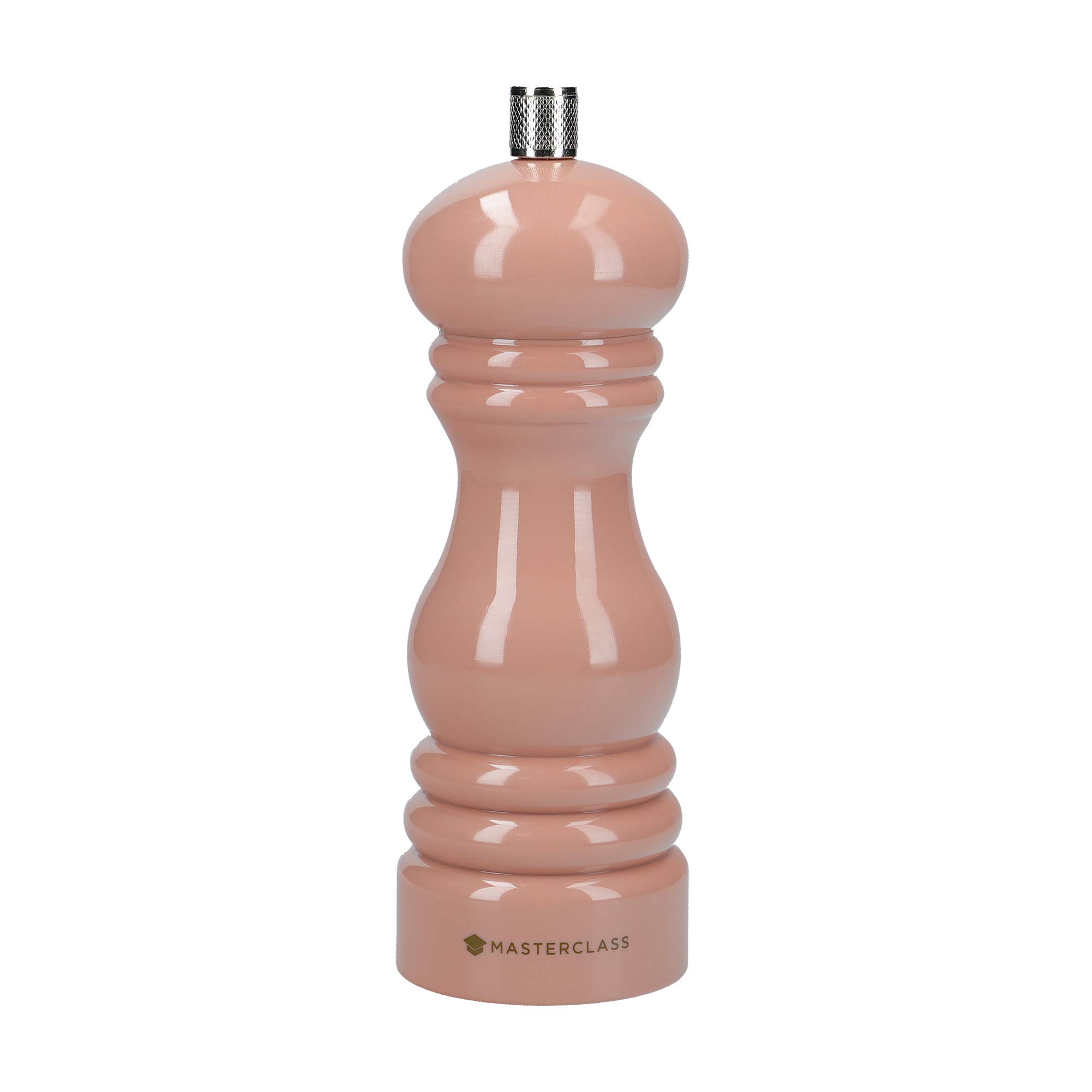 MasterClass Salt or Pepper Mill, Plastic, Pink, 17 cm — image 1