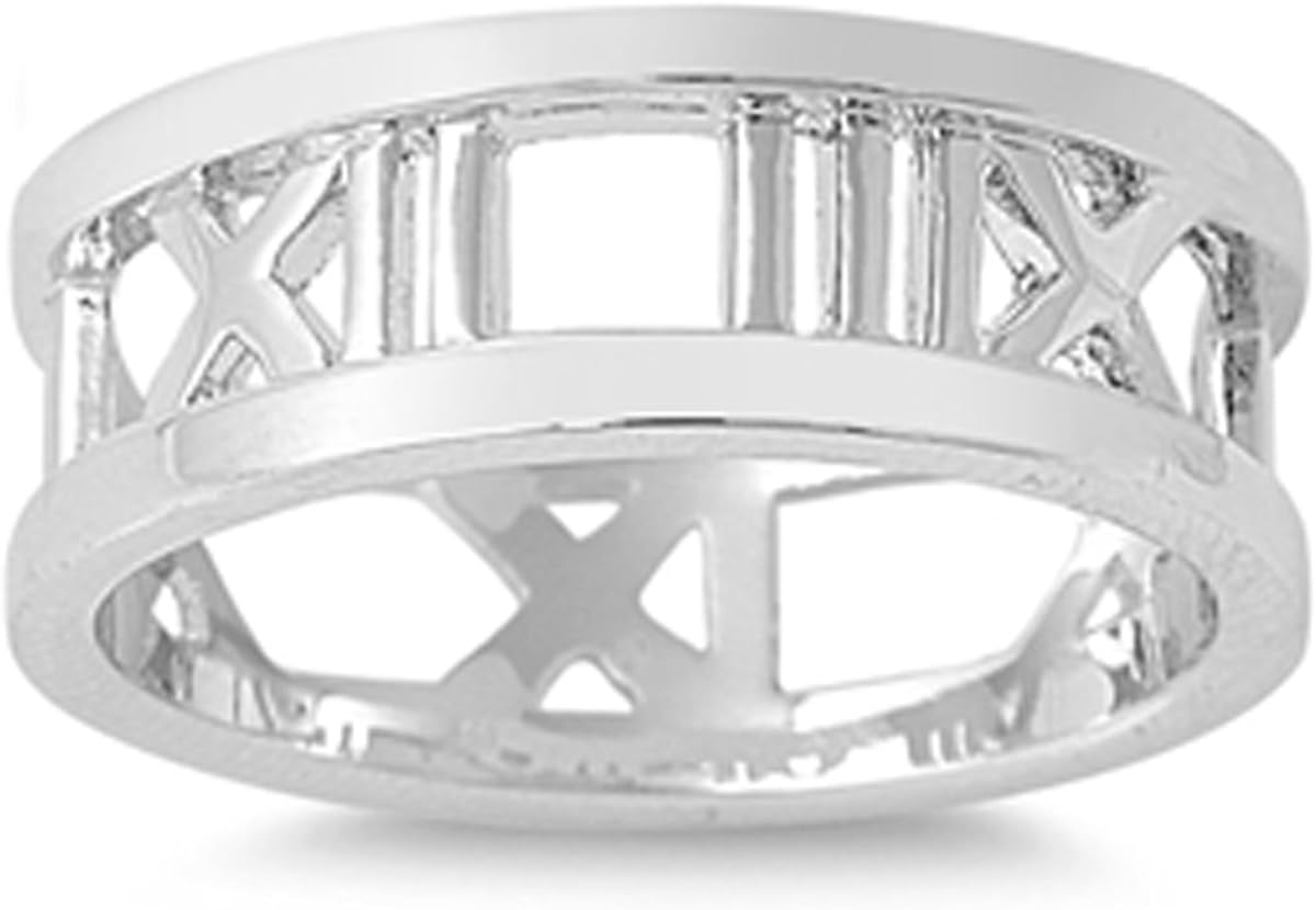 cartier roman numeral ring