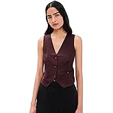 LE BOP Women's Simone Satin Vest