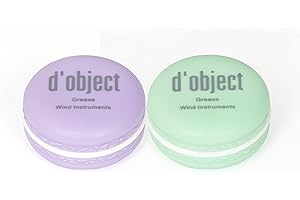 PHIMINNEX Cork Grease for Woodwind instrument/Bee Wax/Scented/ 2 Colors/ 2PCS (PurpleGreen)