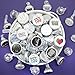 Happy 100th Birthday Sticker Decorations for Hershey Kisses (Set of 324)