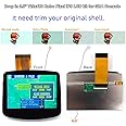 HISPEEDIDO V5 3.0 inch Screen Pre-laminated LCD Replacement Mod Kits For GBA Backlight Backlit Screen, Touch Control High Brightness IPS For Game Boy Advance GBA ,Need Trim the Original Shell