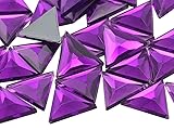 Allstarco 13mm Flat Back Triangle Acrylic