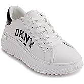 DKNY Womens Leon Lace Up Platform Sneaker