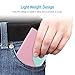 iPhone 6S Wallet Case, MAXBOOST ELEGANCE Series iPhone Wallet Cover for iPhone 6 / 6S Protective PU Leather Card Case w/3 Card Slots + Side Pocket Flip Magnetic - Light Pink/Teal