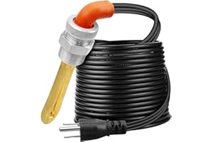 NTSUMI Engine Block Heater Replace 3500022 Fit for Dodge Cummins ISB Series Paccar, 3/4" NPT Thread 120 Volts 750 Watts