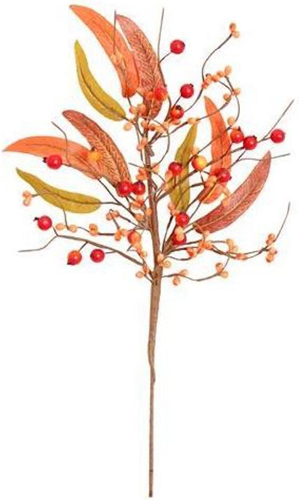 IVELA Autumn Berries Stem: Home Artificial Flower Decoration 44cm Long
