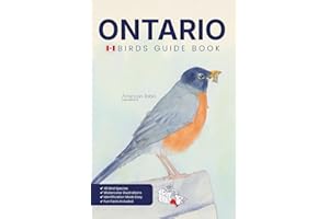 Ontario Birds Guide Book. A Canada Bird Identification Field Guide and Pocket Book for Young Birdwatchers and Ornithologists