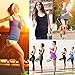 BollyQueena Long Tank Tops for Women, Women's Everyday Summer Workout Tanks for Girls T-Shirt 4 Packs M