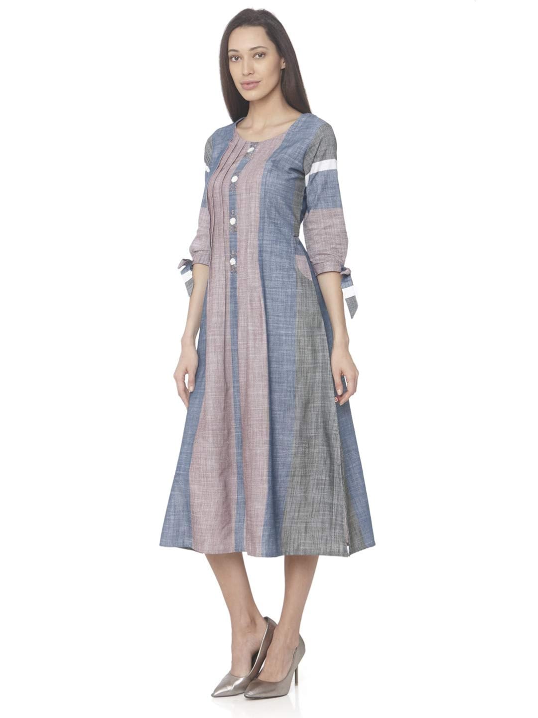 light pink casual dress