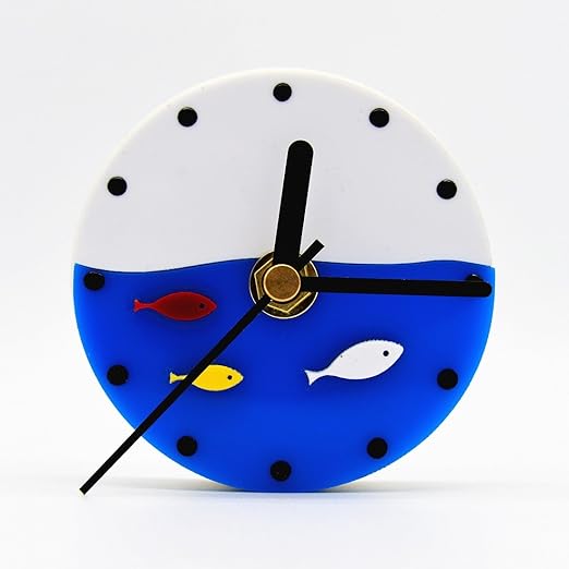 Natural Life Reloj de imanes para la nevera, superficie de ...