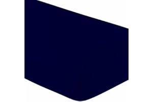 DESTINY CRESCENT BEDDING Microfiber Twin XL Fitted Bottom Bed Sheets 1800 Ultra Soft and Comfy - 15" Deep Pocket, 39" x 80" Great for Dorm Room, Hospital & Split King Dual Adjustable Beds (Navy, Twin XL)
