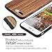 iPhone 8 Plus Case, iPhone 7 Plus Case, B BELK [Air to Beat] Non Slip Soft Wood Slim Bumper, Scratch Resistant Grip Ultra Light TPU Snap Back Cover with Rubber Corner for Apple iPhone 8 Plus/7 Plus
