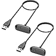 Oumida 2 Pack Charger for Fitbit Inspire 2 / Fitbit Ace 3 Replacement USB Charging Cable 1.6ft Durable Portable Charging Dock Cord for Fitbit Inspire 2 / Fitbit Ace 3 Accessories (50CM)