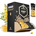 HONIGMA® Deliciously Sweet Acacia Honey Sticks - 50 Count (12g each) | Pure Ukrainian Honey | Sustainably Sourced | Bursting with Flavor & Health Benefits
