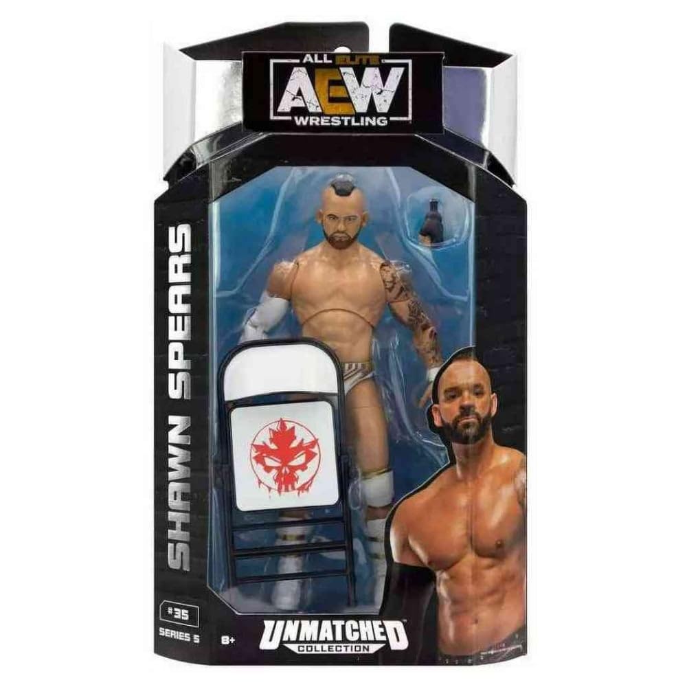 Photo 1 of **PACKAGE HAS DAMAGE***AEW Shawn Spears Unmatched Collection Series 5 Action Figure