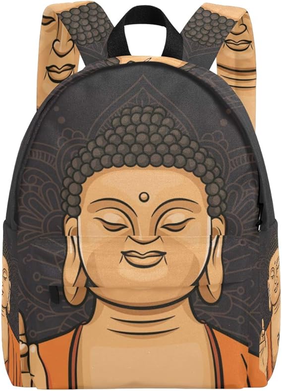 Amazon Co Jp Deyya イラスト オブ ロード ブッダ スクール バックパック 軽量 小学生 ブックバッグ 男の子 女の子 キッズ 服 ファッション小物