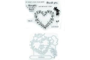 SRWVEYW 2025 Stamps and Dies,Easter Stamps for Card Making, Stamps and Dies Sets for Card Making for DIY Various Festivals Album Scrapbooking Spring Birthdays Greeting Card (868)