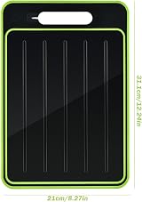 Wedhapy 4 in 1 Defrosting Board 8.27x12.24 Inch with Cutting Board & Grater view 2