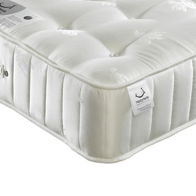 Orthopaedic 1800 Pocket Sprung, Happy Beds Signature Gold Medium Firm