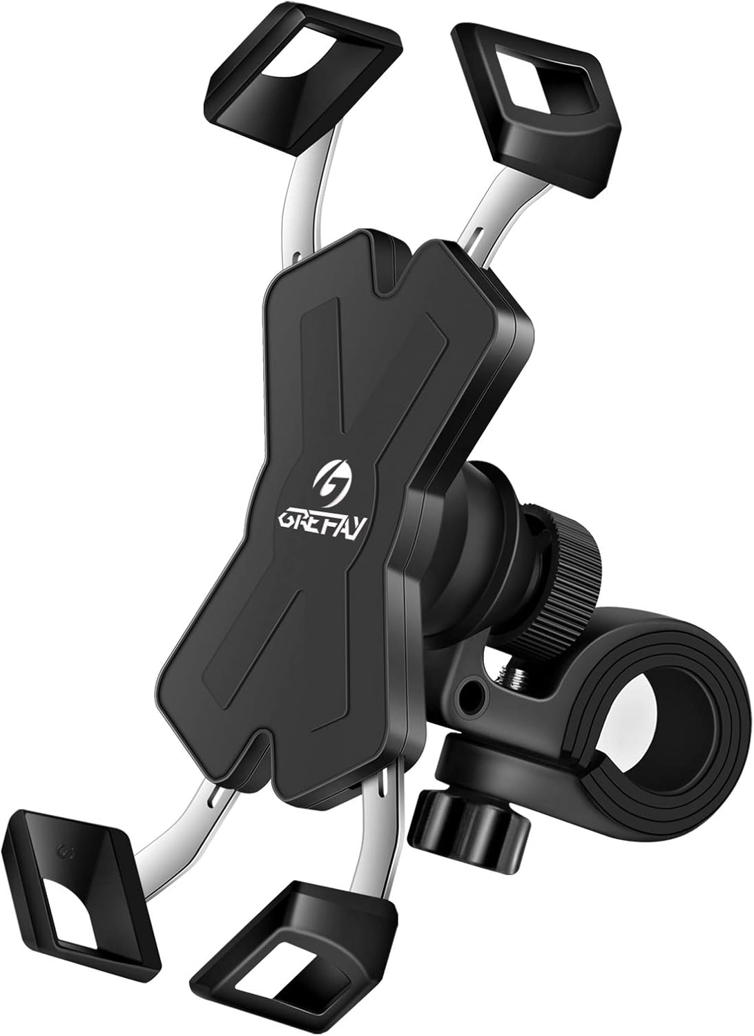 Grefay Bike Phone Holder Metal Motorcycle Phone Mount Amazon.co.uk