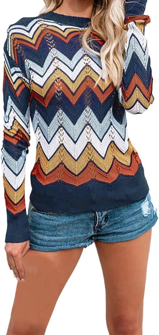 pullover damen bunt gestreift