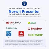 Norwii N26 Presentation Clicker 330FT 100M 2.4GHz Wireless Presenter view 8