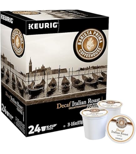 Amazon.com: Keurig Barista Prima Coffeehouse Decaf Italian Roast