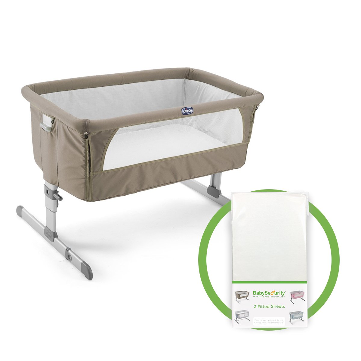 chicco next 2 me fitted sheets