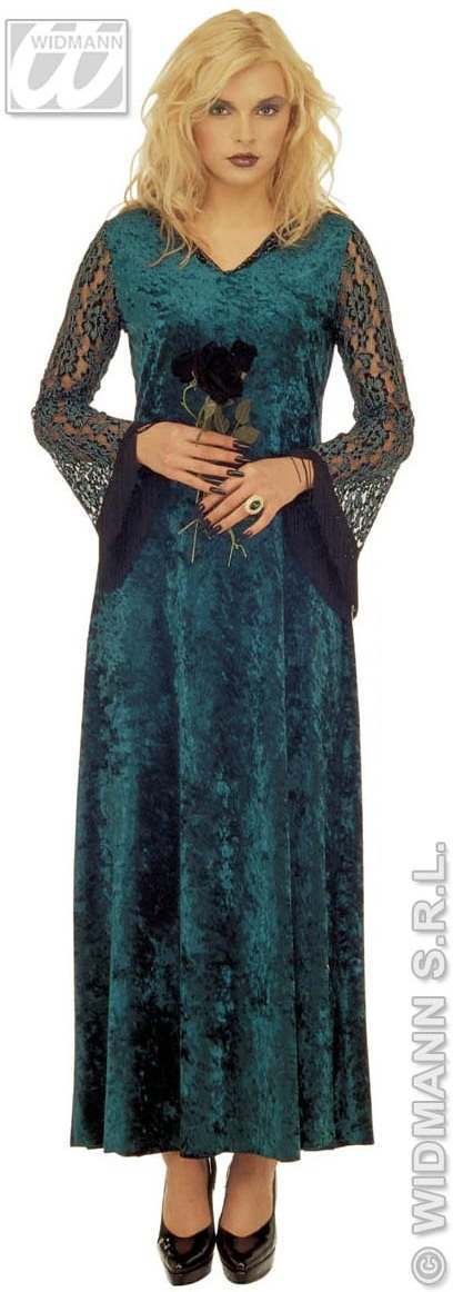Ladies Dark Seductress Costume Large UK 14-16 for Halloween Fancy Dress