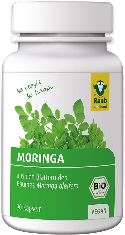RAAB Vital Food: Moringa Capsules (36 g)