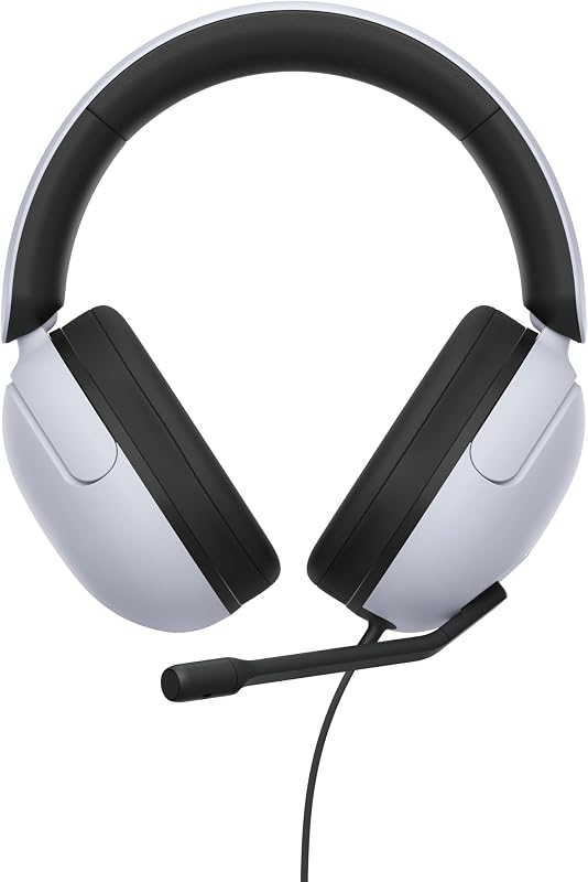 INZONE H3 - Auriculares para gaming, sonido espacial 360 para gaming, micrófono boom, para PC/PlayStation5, color blanco