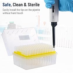 eLabPal 100μl Pipette Tips Filter, Sterile