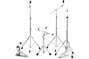 Pearl HWP-830, 830 Series Complete Double Braced Hardware Pack Including H830 Hi-Hat P930 Bass Drum Pedal BC830 Boom C830 Cymbal S830 Snare Stand (HWP830)