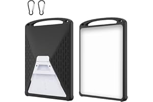 GRIIYAKII for Starlink Mini Silicone Protective Case | Liquid Silicone Protective Cover for Starlink Mini Satellite Receiver | Durable, Waterproof, Portable Shell for Starlink Mini Antenna (Black)