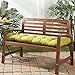 Greendale Home Fashions 51-Inch Indoor/Outdoor Bench Cushion, Kiwi