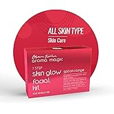 Aroma Magic Skin Glow Facial Kit - Single Use | 7 Steps Skincare Set | Reduces Dark Circles | Gently Removes Dead Skin | Restores Clear &amp; Radiant Skin