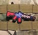 The Freedom Tactical AR-15 Patriot - PVC/Rubber Morale Patch 3.25 x 2