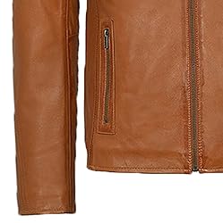 HANDSY Leather Jackets For Men - Leather Motorcycle