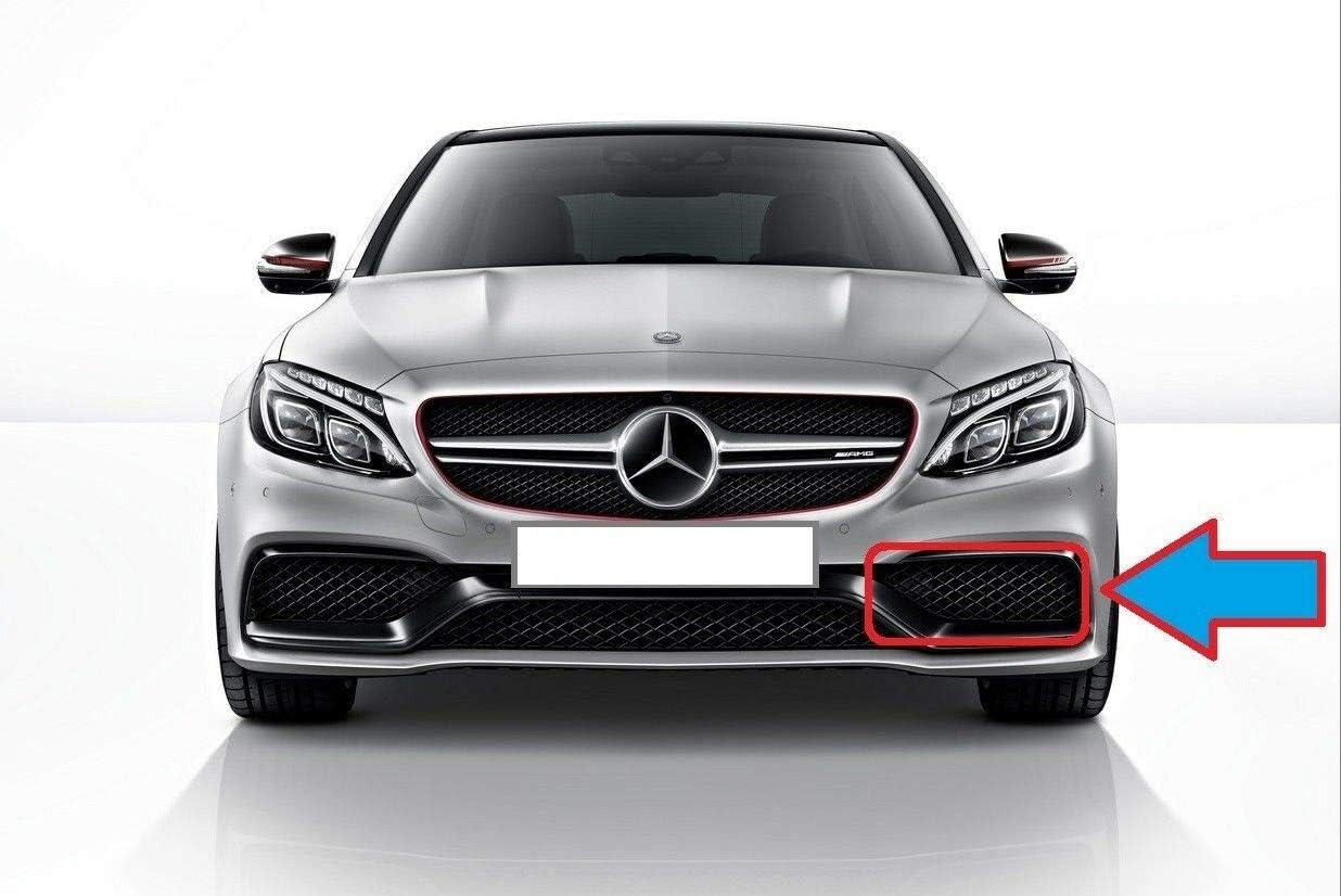 Original C63 W205 Amg Frontstossstange Unten Links A2058852723 Oem Amazon De Auto